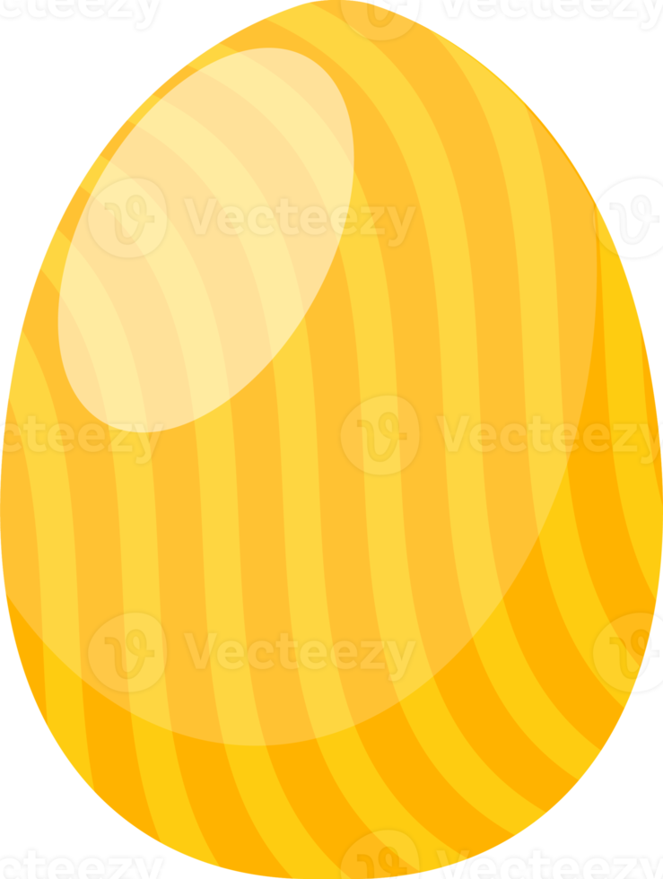 huevo de pascua amarillo. png