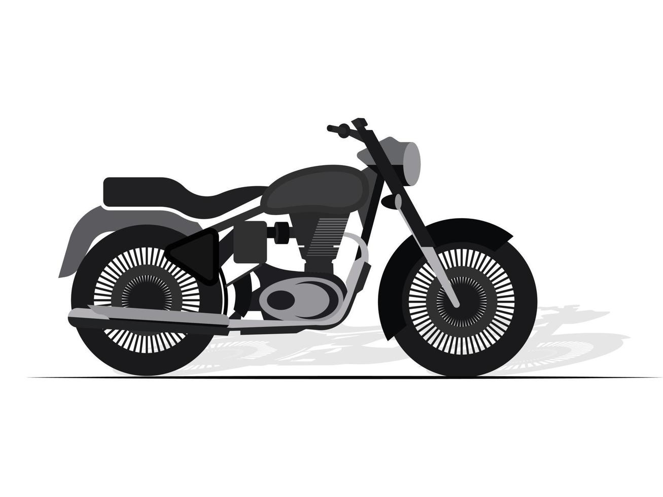 ilustración libre de motocicleta vector