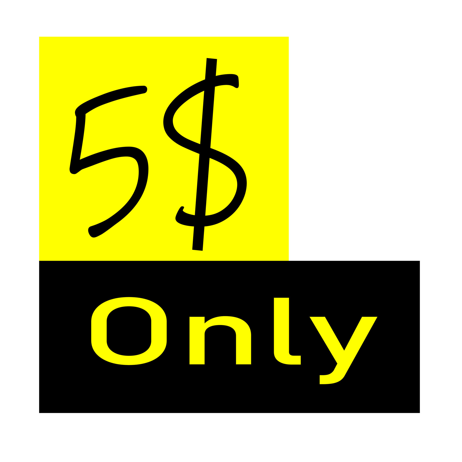 5 Dollar Only Coupon sign 17306023 Vector Art at Vecteezy