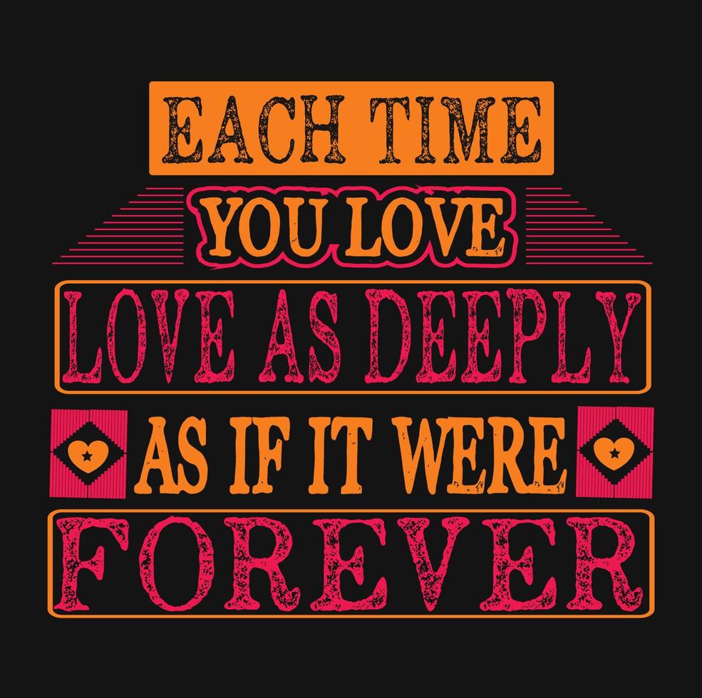 Each love t-shirt vector