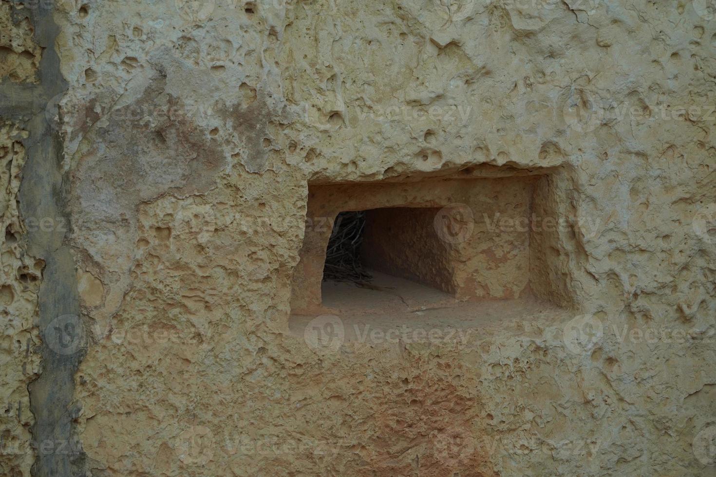 Malta megalitic temple archeological site photo