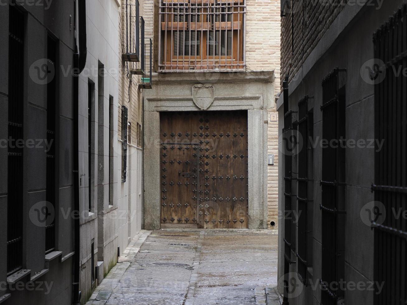 Toledo medieval old town, Spain photo