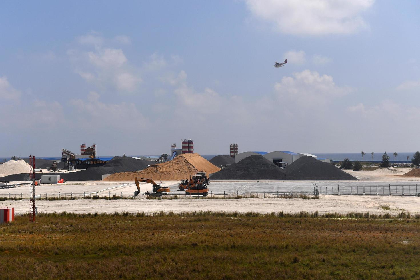 MALE, MALDIVES - FEBRUARY 11 2018 - male maldives international airport photo