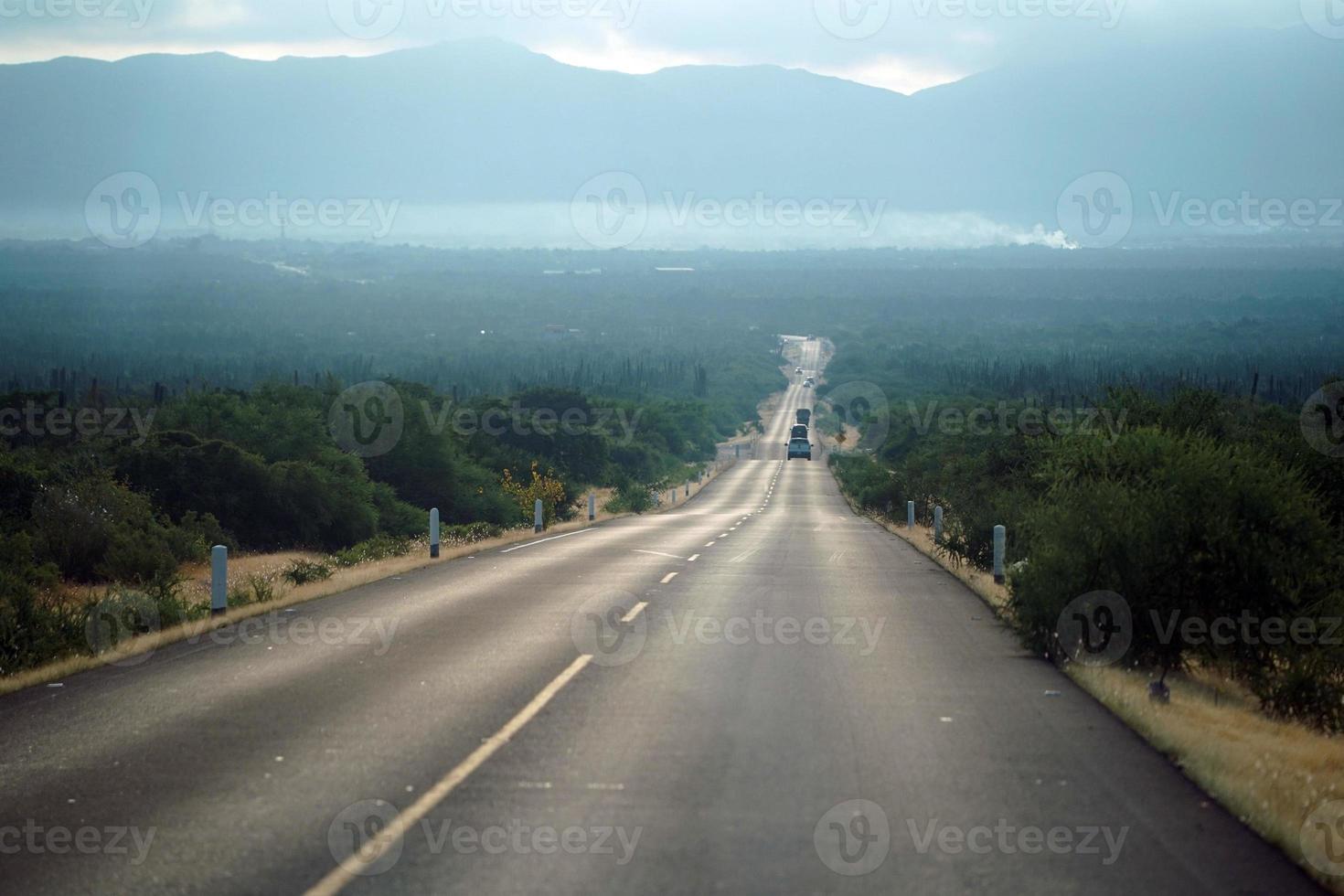 baja california la paz to san jose del cabo endless road photo