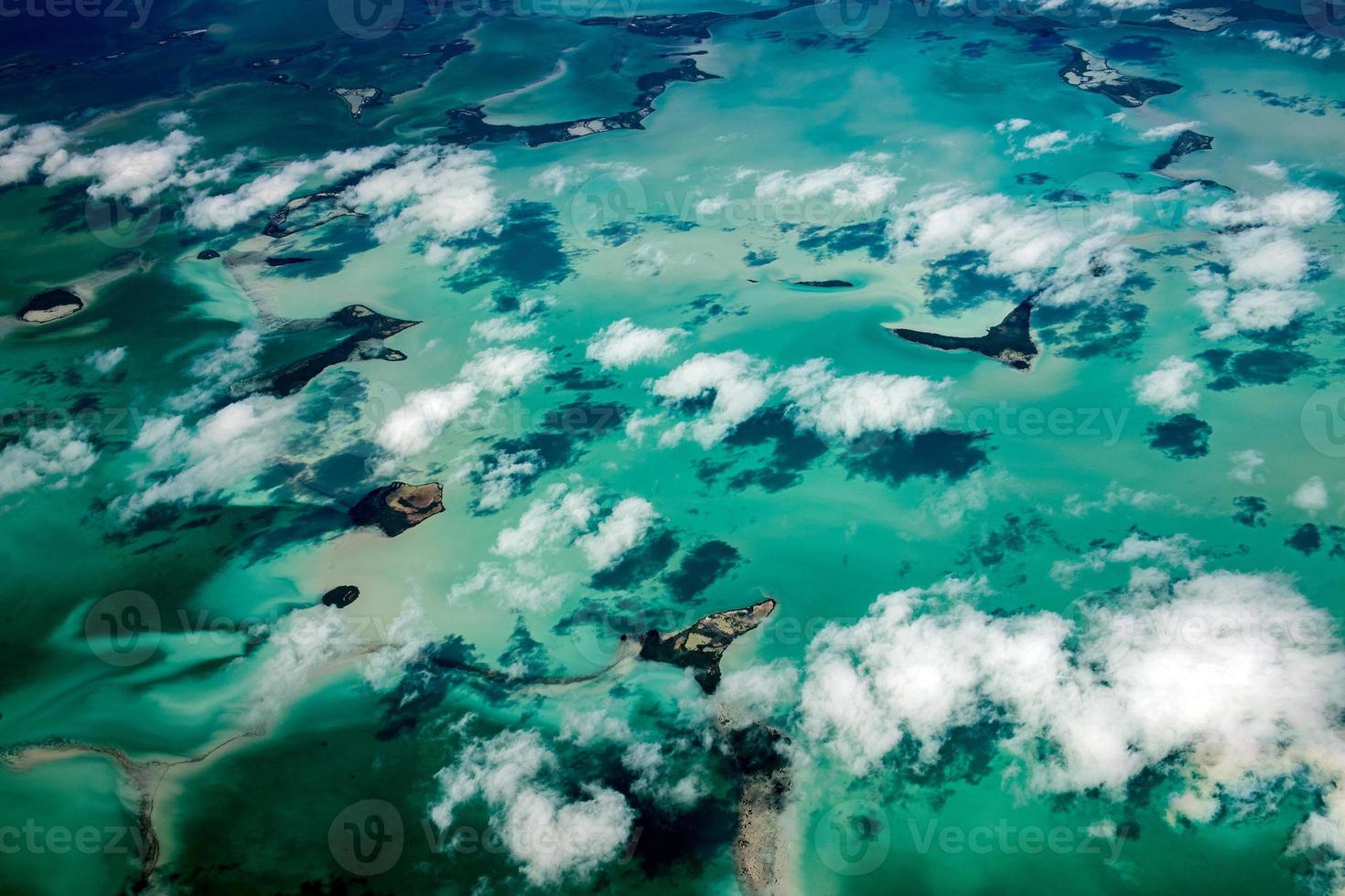 Florida Miami aerial view panorama landscape photo