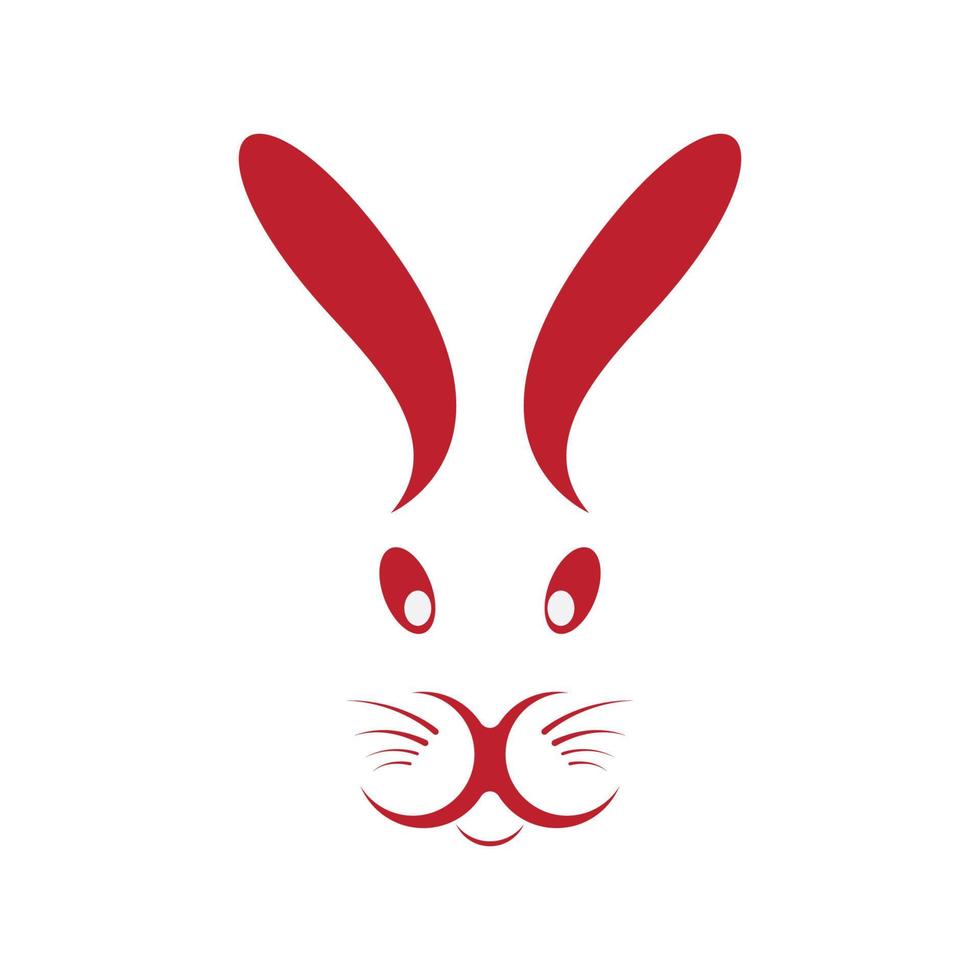 Rabbit Logo template vector