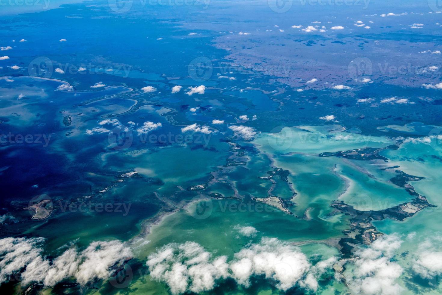 Florida Miami aerial view panorama landscape photo