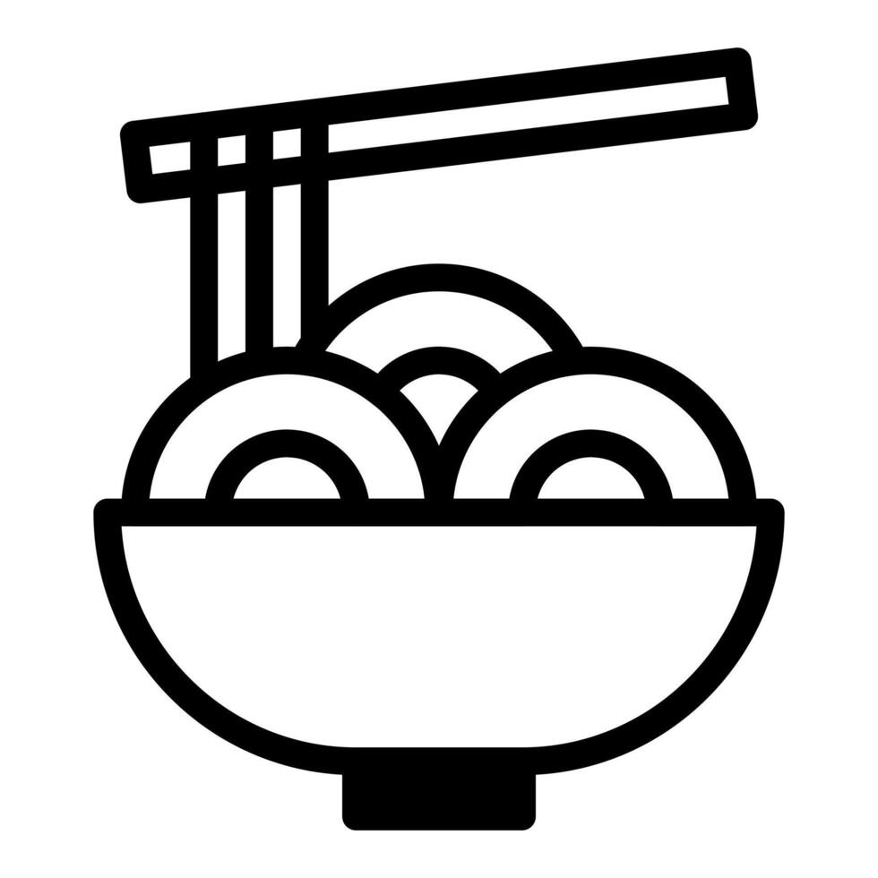 vector de ilustración de doble tono de comida e icono de logotipo icono de año nuevo perfecto.