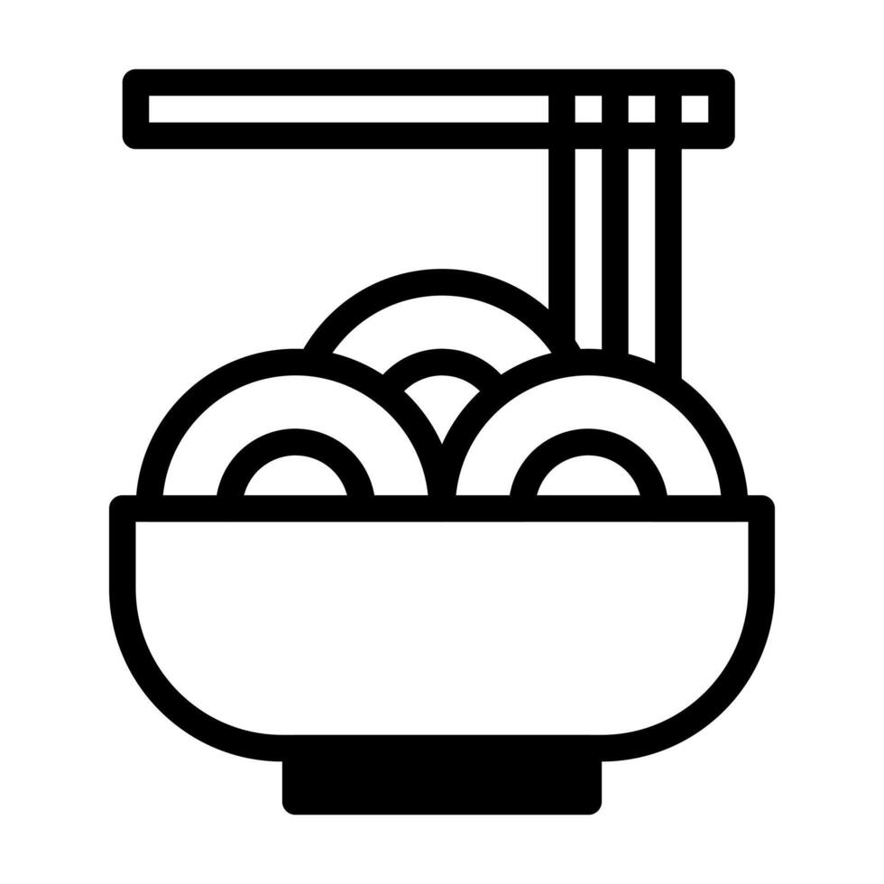 vector de ilustración de doble tono de comida e icono de logotipo icono de año nuevo perfecto.