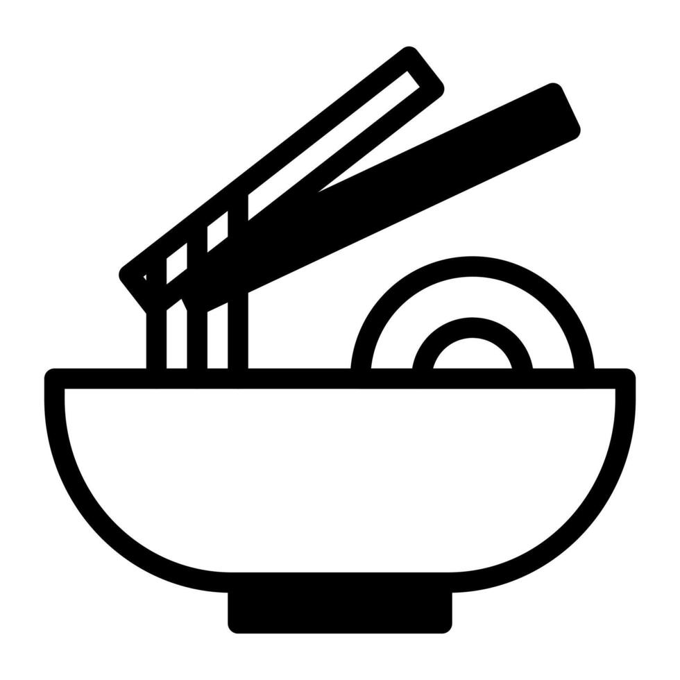 vector de ilustración de doble tono de comida e icono de logotipo icono de año nuevo perfecto.