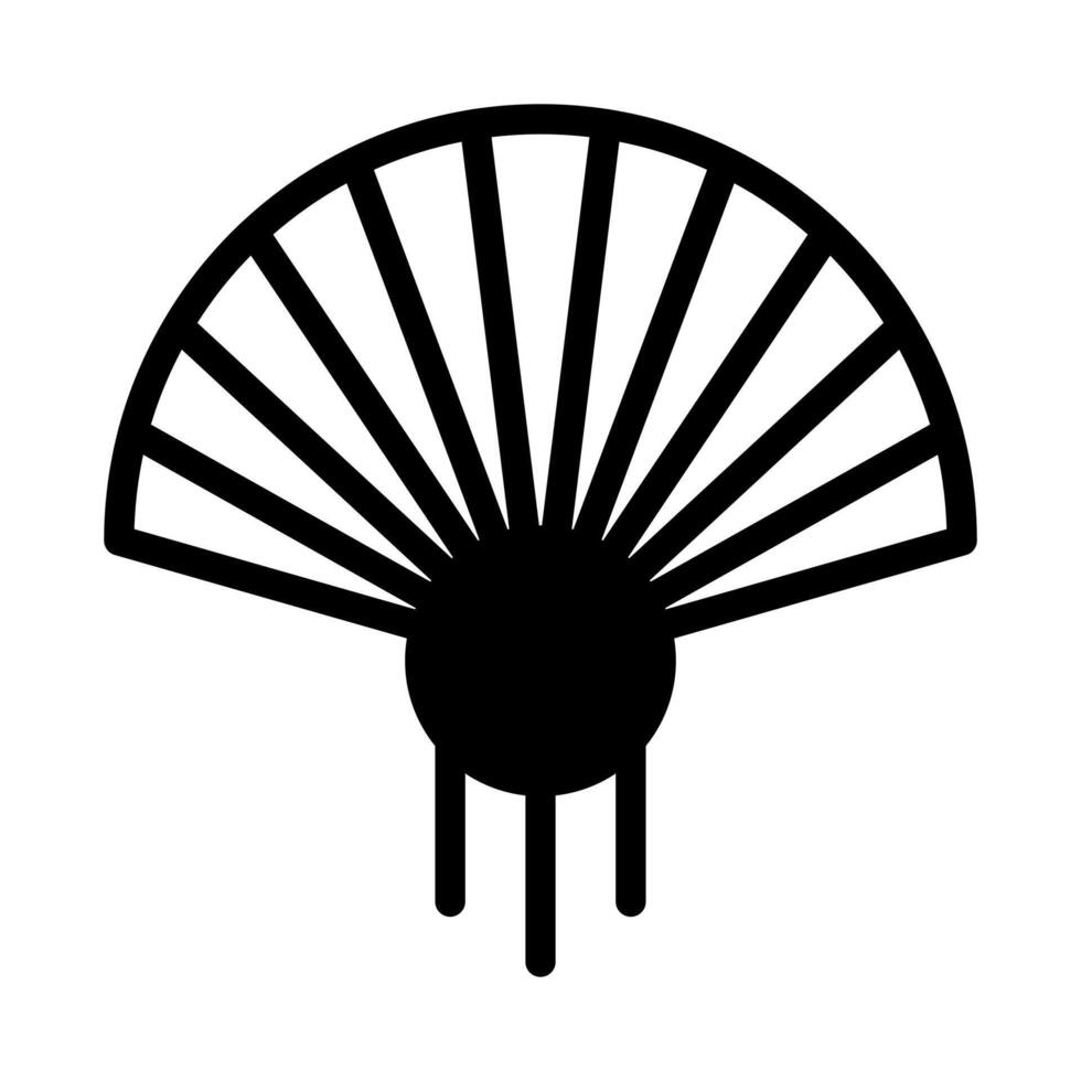 fan dualtone ilustración vector e icono de logotipo icono de año nuevo perfecto.