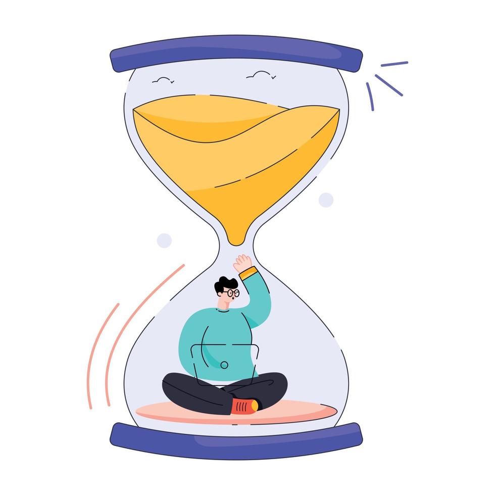 Trendy Job Duration vector