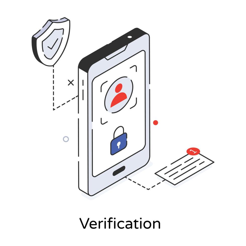 conceptos de verificación de moda vector