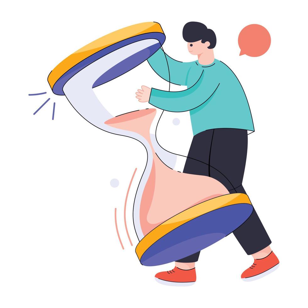 Trendy Query Time vector