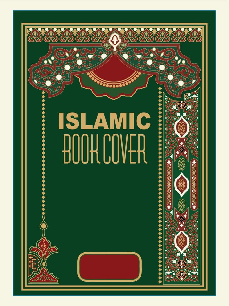 Inside Book Cover, Islamic Prayer Book 17310540 Vector Art at Vecteezy