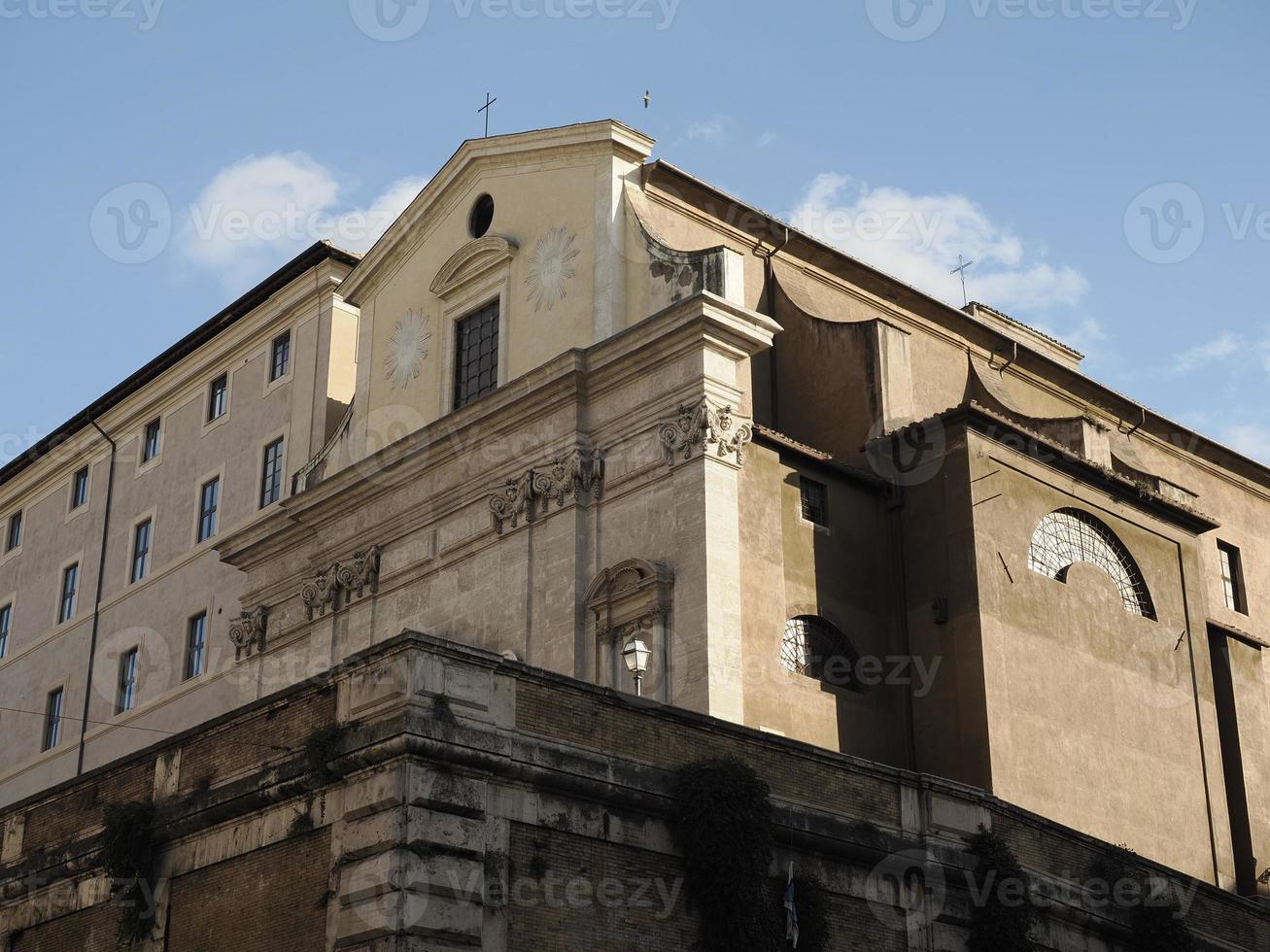 rome monti district buildings view photo
