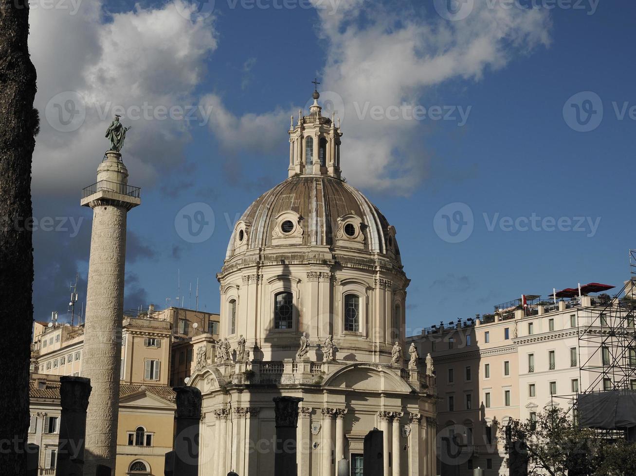 imperial forums fori imperiali rome buildings on walkway photo