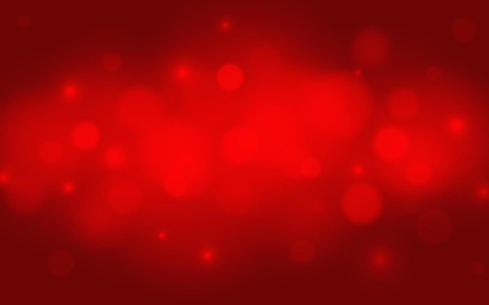 color rojo bokeh luz suave fondo abstracto, vector eps 10 ilustración partículas bokeh, decoración de fondo