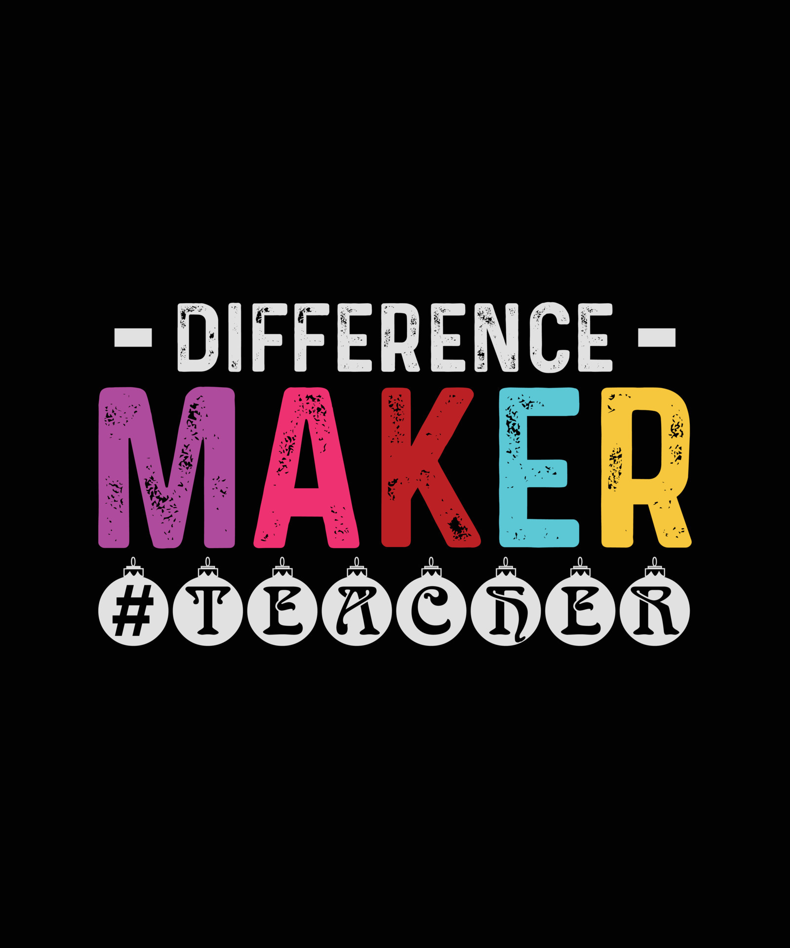 maestro diseño de camiseta maestro que hace la diferencia 17311931