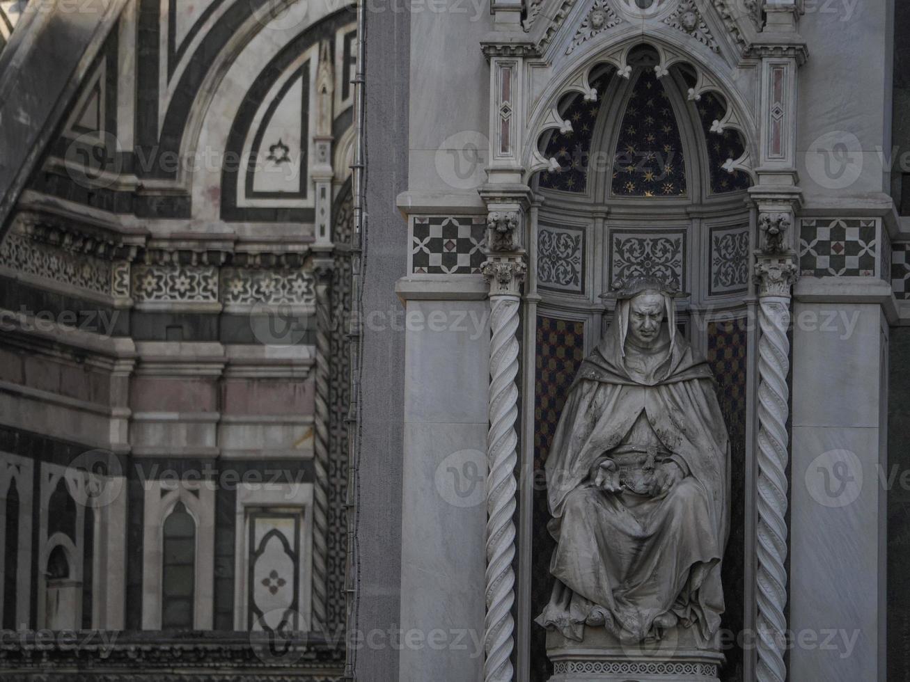 Florence dome santa maria del fiore detail photo