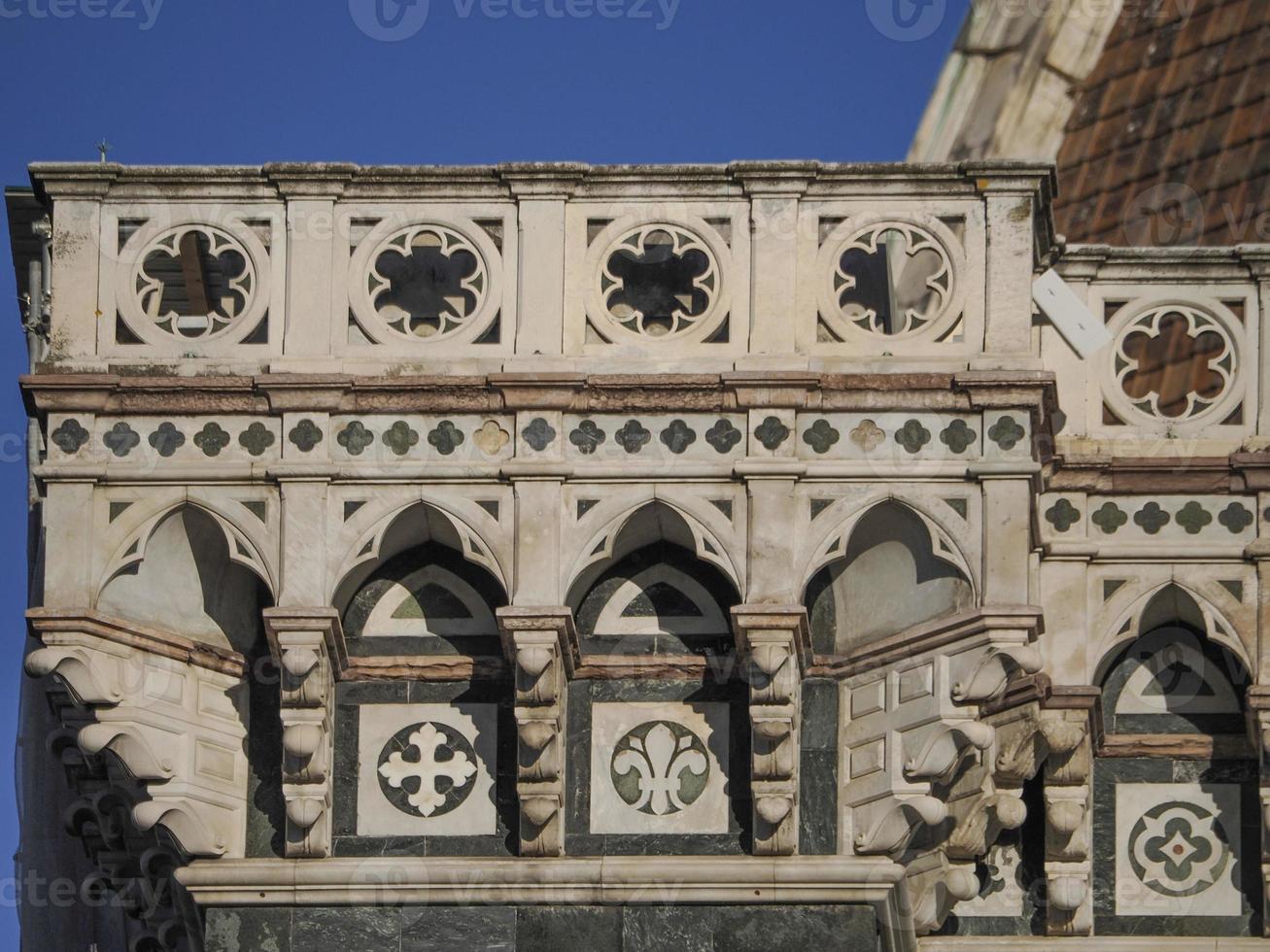 cúpula de florencia santa maria del fiore detalle foto