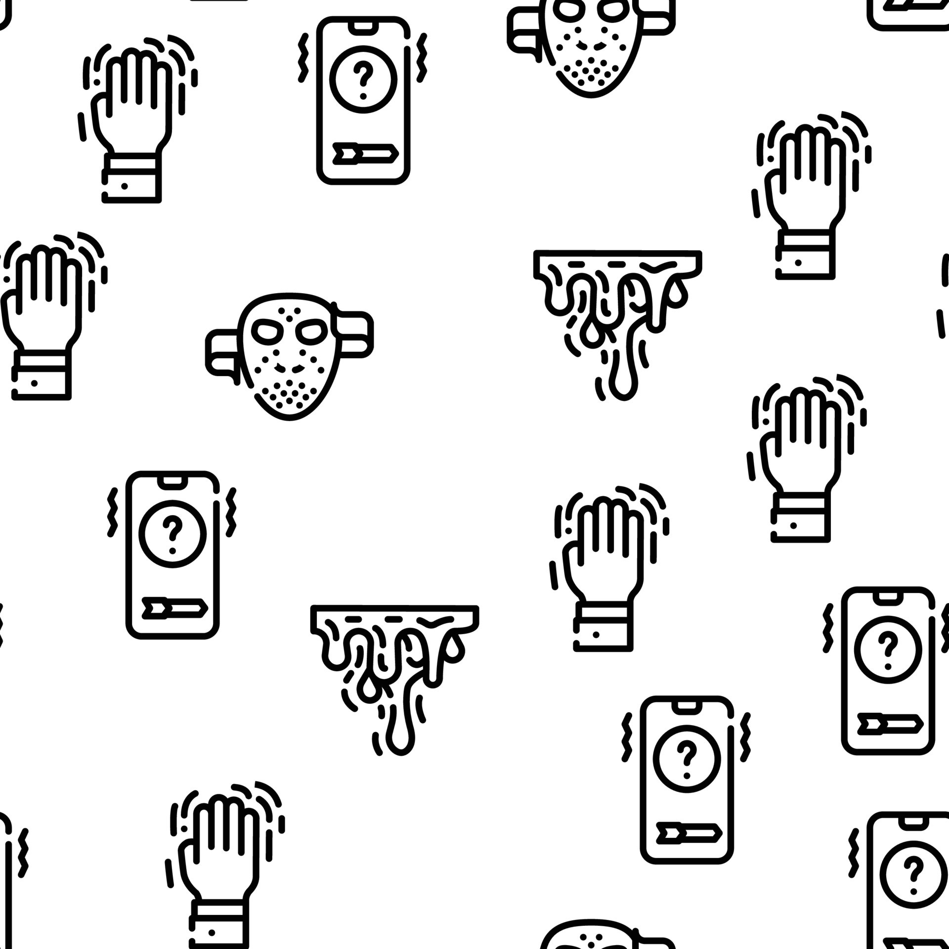 Fear Phobia Problem Vector Seamless Pattern 17313021 Vector Art at Vecteezy