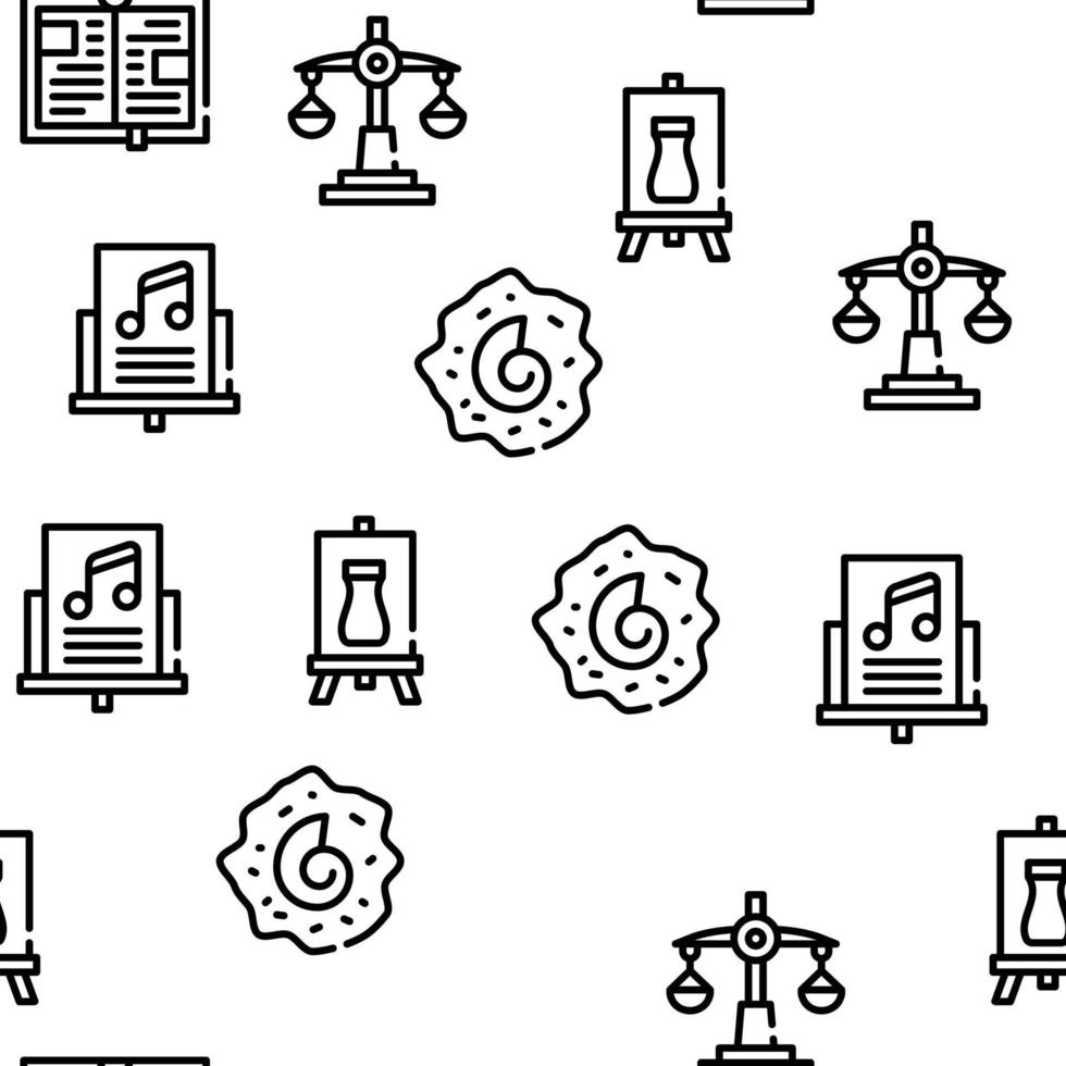 Education Science Vector Seamless Pattern