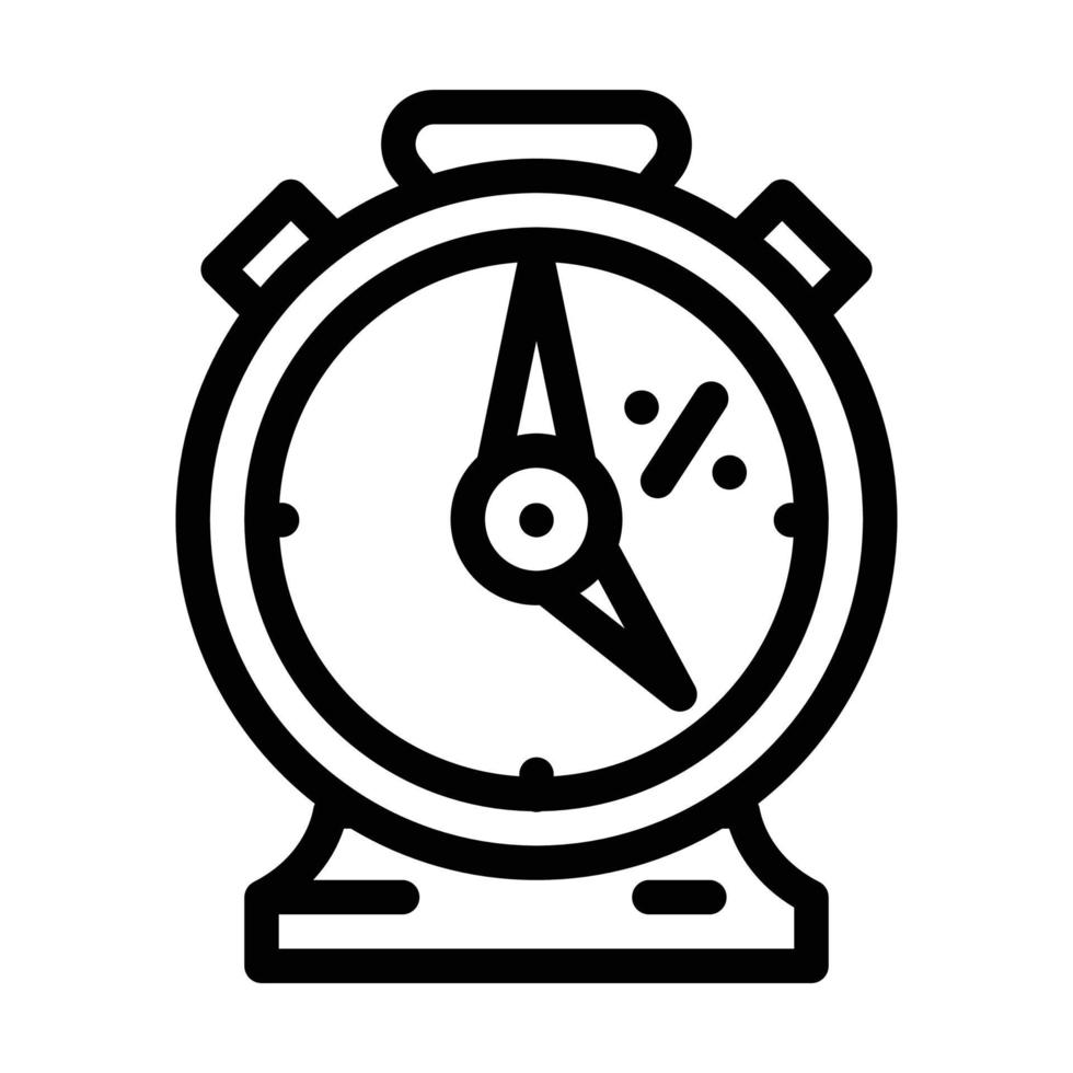 searching for discounts line icon vector illustration