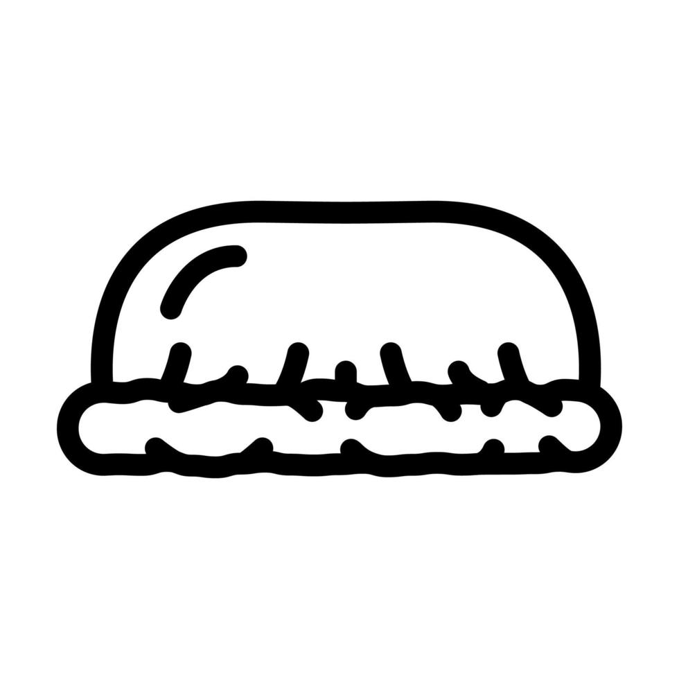 muraltaschen nutrition line icon vector illustration