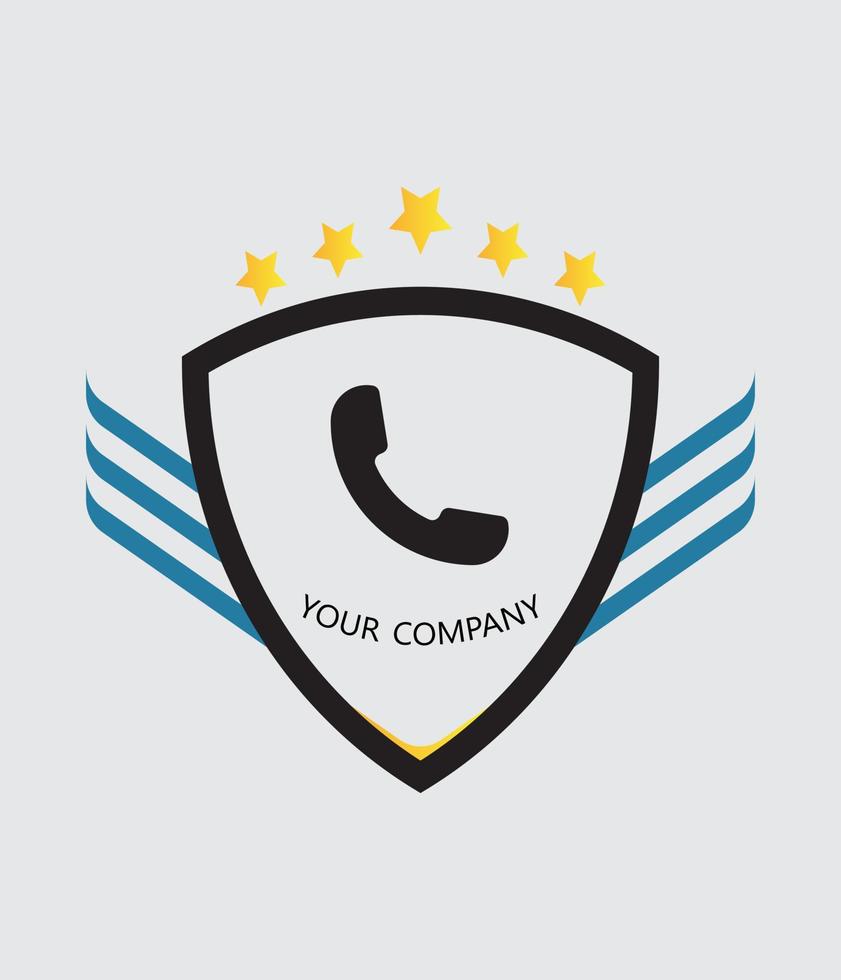 geometric with linear style logo vector logo