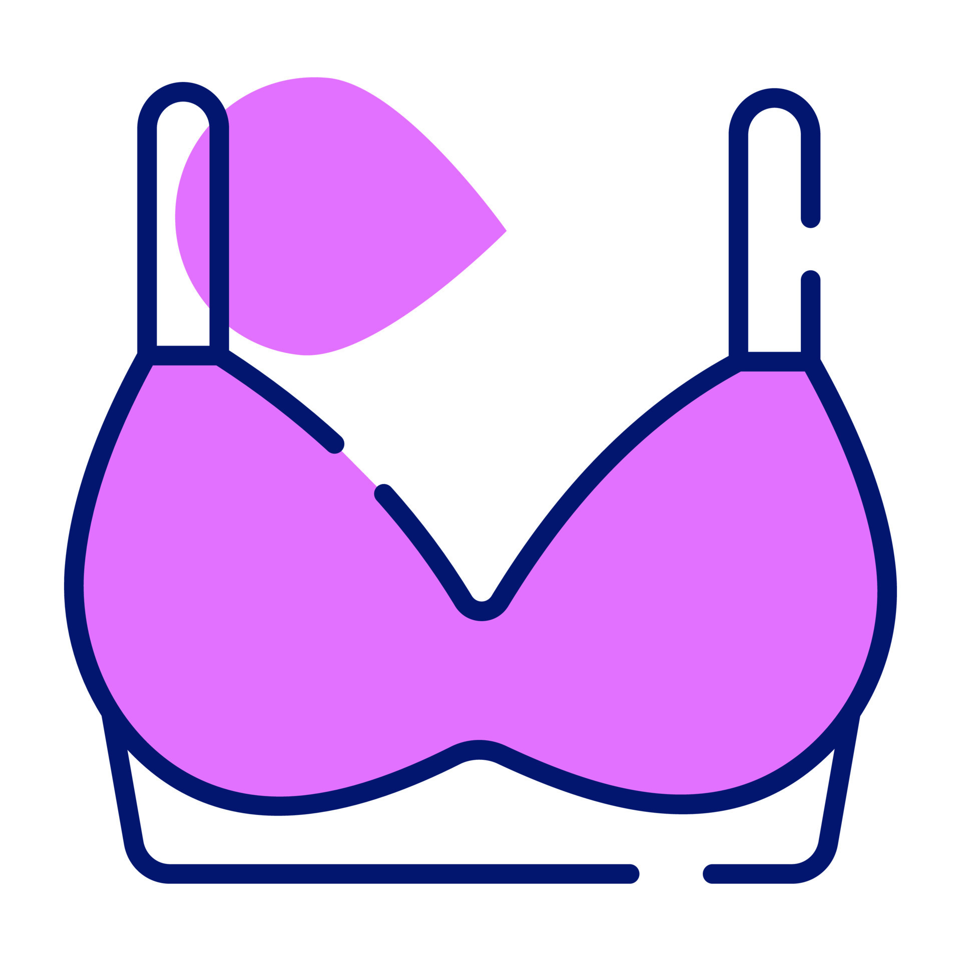 Bra vector icon design, ladies undergarments 17315936 Vector Art at Vecteezy