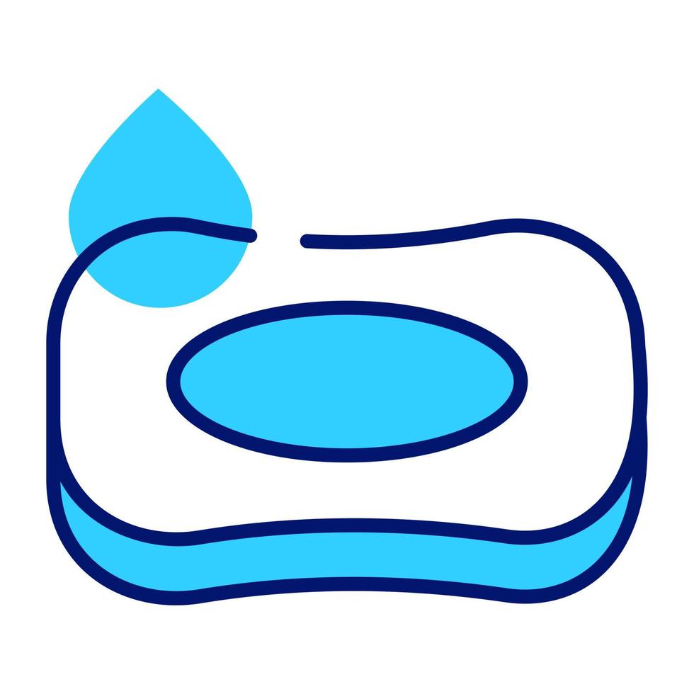Soap bar vector design icon, modern style