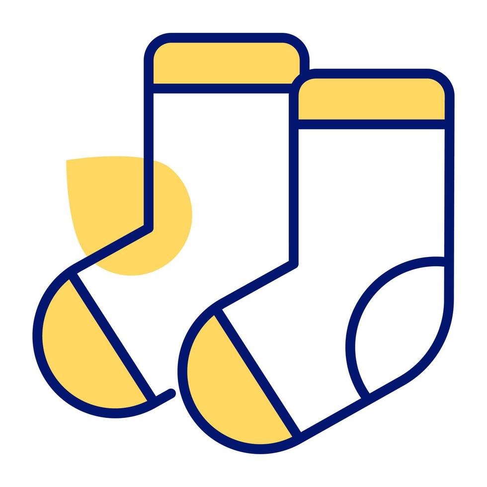 Socks vector design, anklet covering