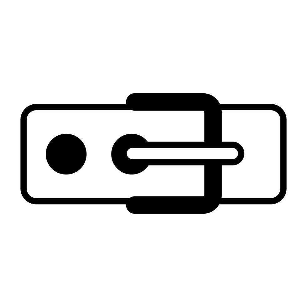 A well designed vector of belt in modern style