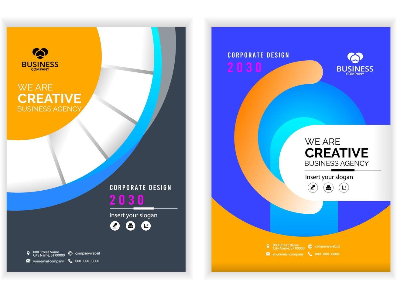 Creative business template, Corporate Flyer, brochure cover design layout, Business Presentation, Book Cover Design, Business Brochure, Annual Report, Magazine Poster, Portfolio, Modern Flyer. vector