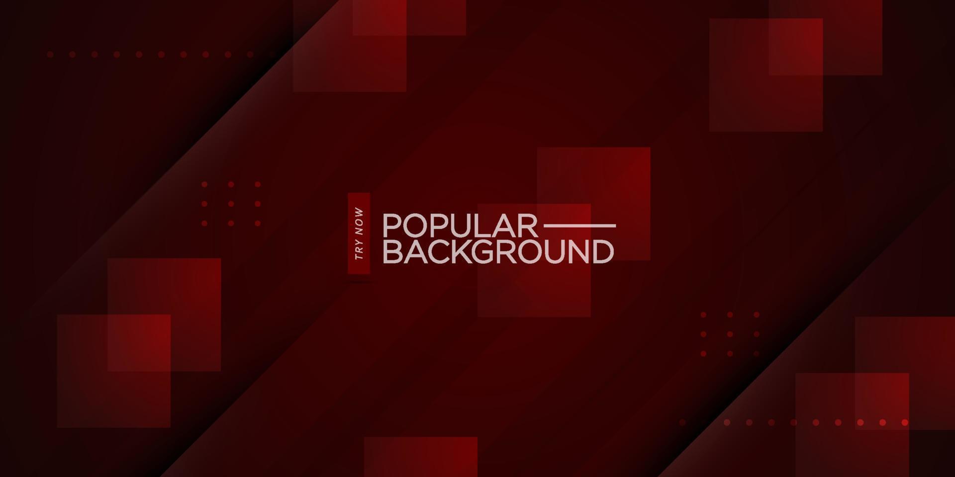 Abstract dark red background with shadow and lines stripes. 3d look with screen square blending pattern elements.Eps10 vector