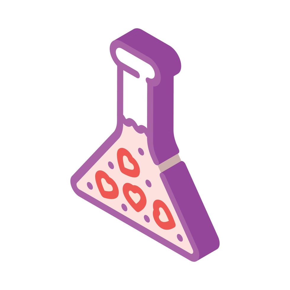love potion isometric icon vector illustration isolated