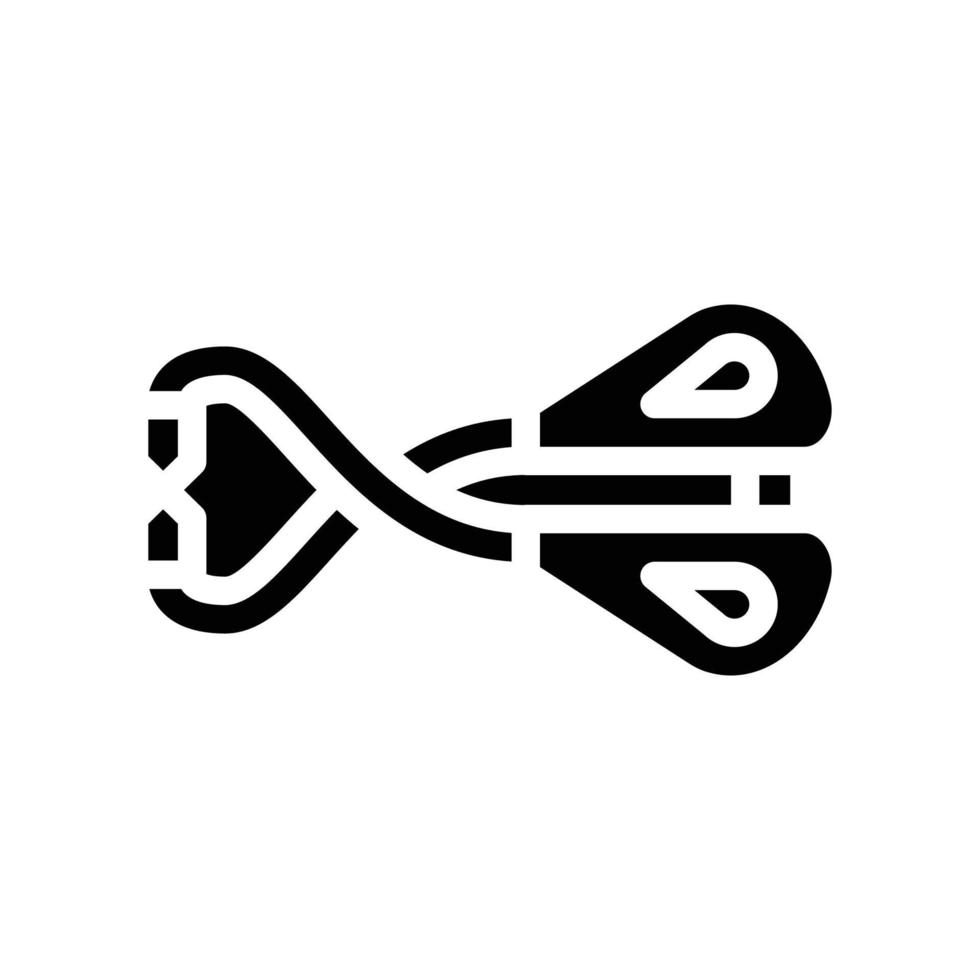 dog nail clipper glyph icon vector illustration