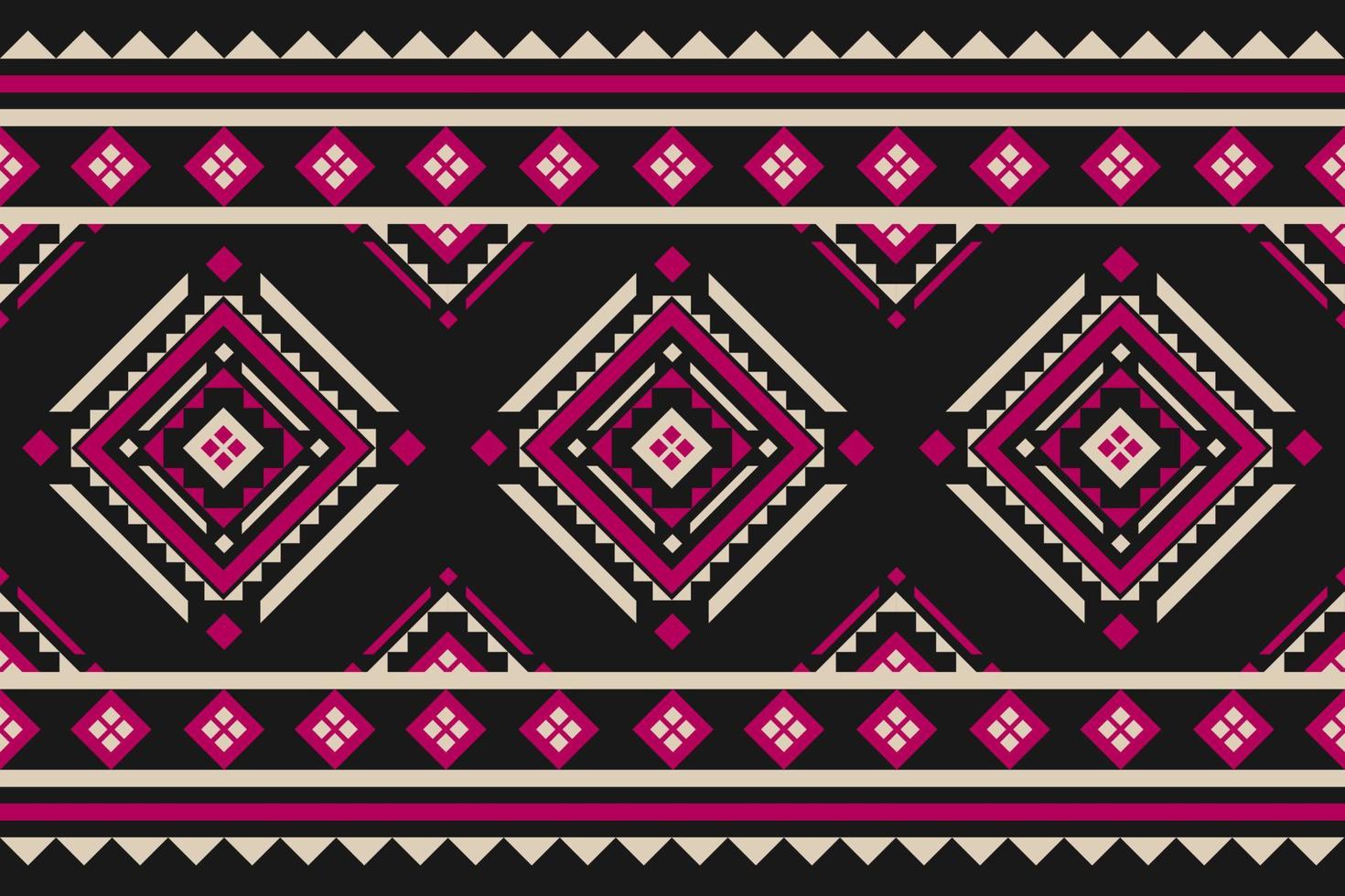 Carpet ethnic tribal pattern art. Geometric ethnic seamless pattern in tribal. Mexican style. vector