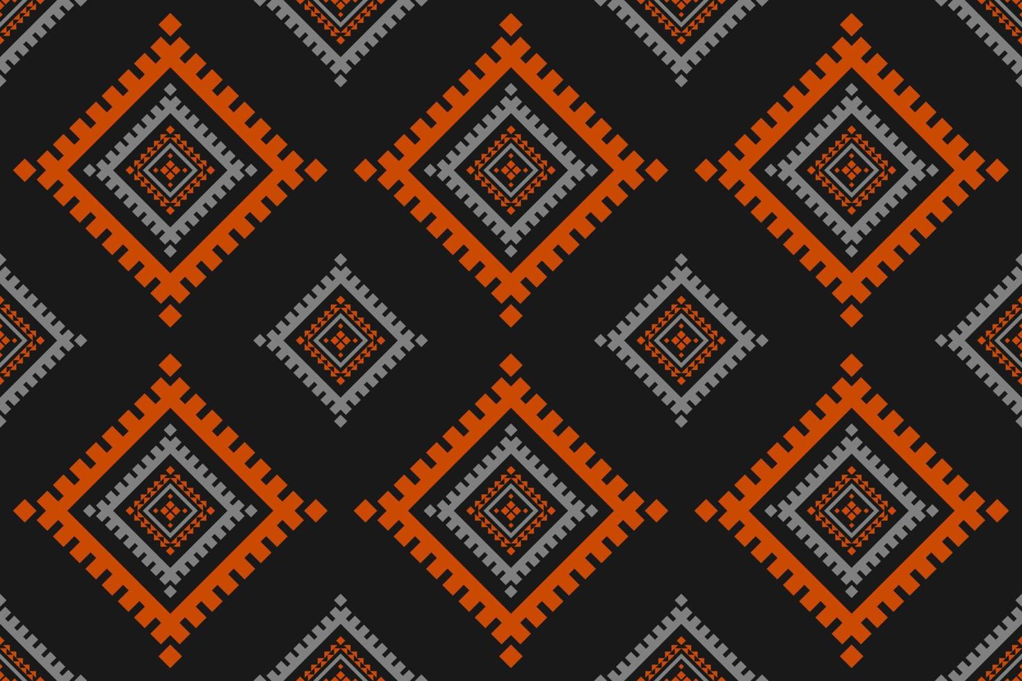 Fabric Aztec pattern background. Geometric ethnic oriental seamless pattern traditional. Mexican style. vector