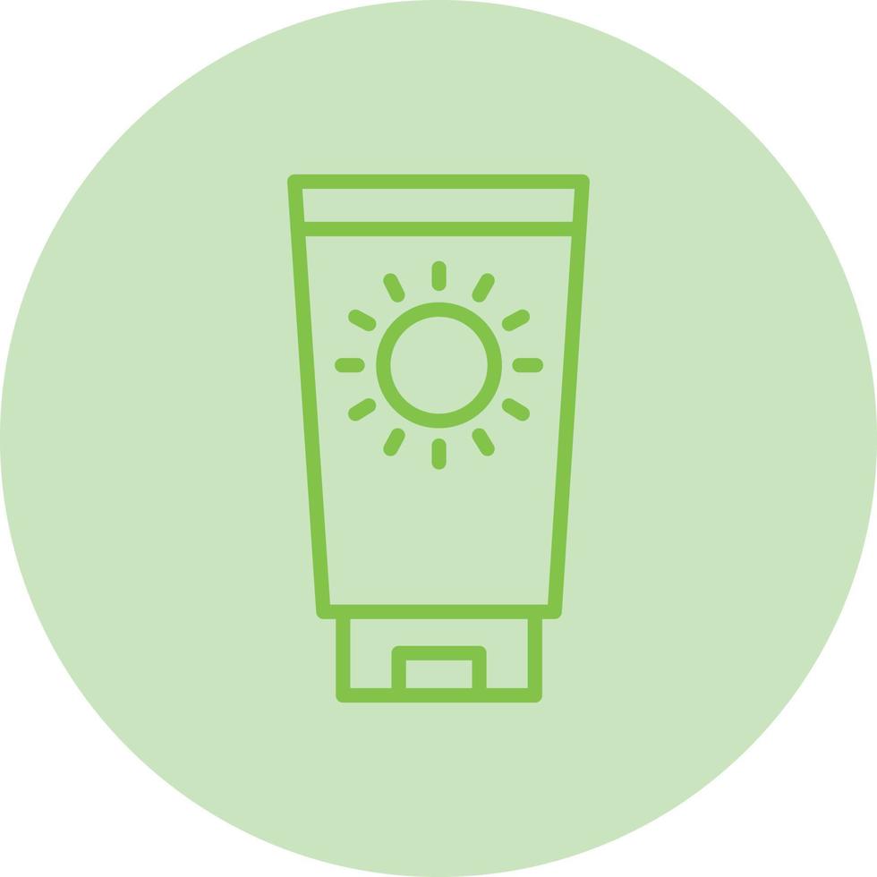 Sunscreen Vector Icon