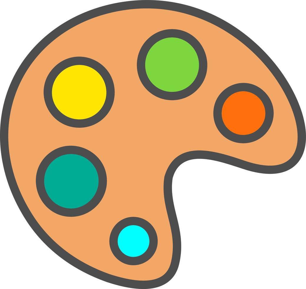 Color palette Vector Icon 17320337 Vector Art at Vecteezy