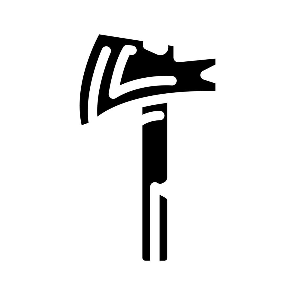 ax multitool glyph icon vector illustration
