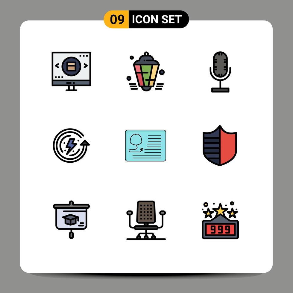 9 Creative Icons Modern Signs and Symbols of environmental protection ecology eid earth day mic Editable Vector Design Elements