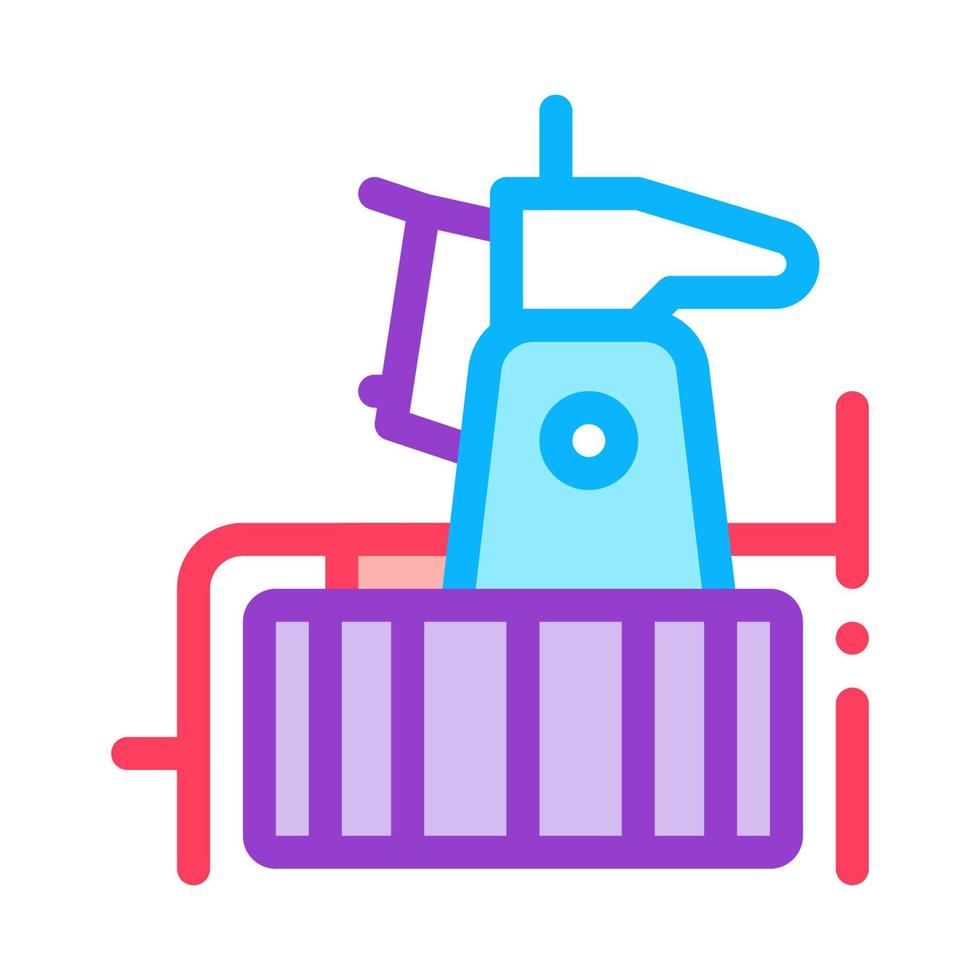 drain cleaning instrument icon vector outline illustration