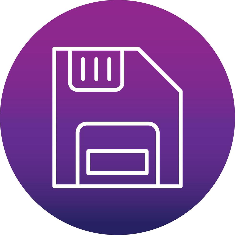 Floppy Disk Vector Icon