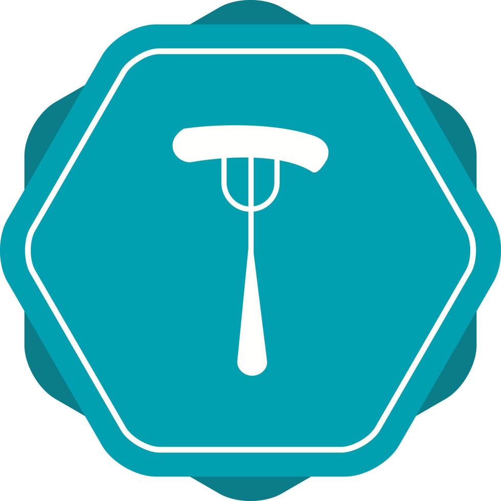 Unique Burning Sausage Vector Glyph Icon