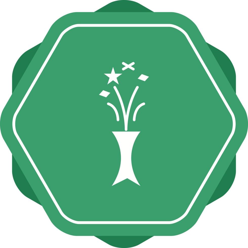 Unique Celebrations Vector Glyph Icon