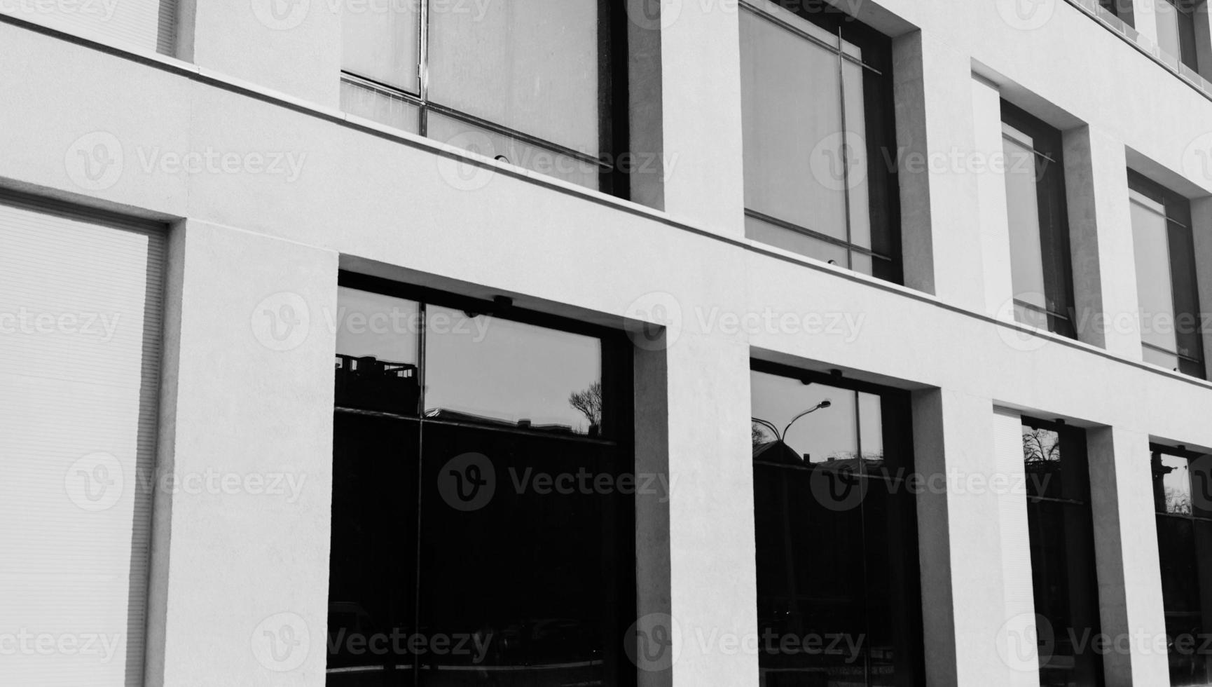 modern building with windows photo