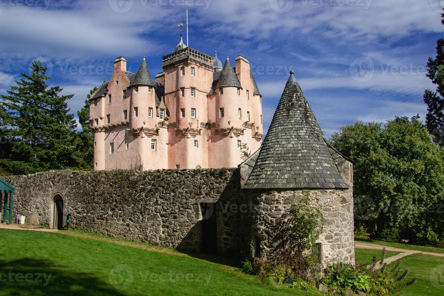 Craigievar castle in Scotland photo